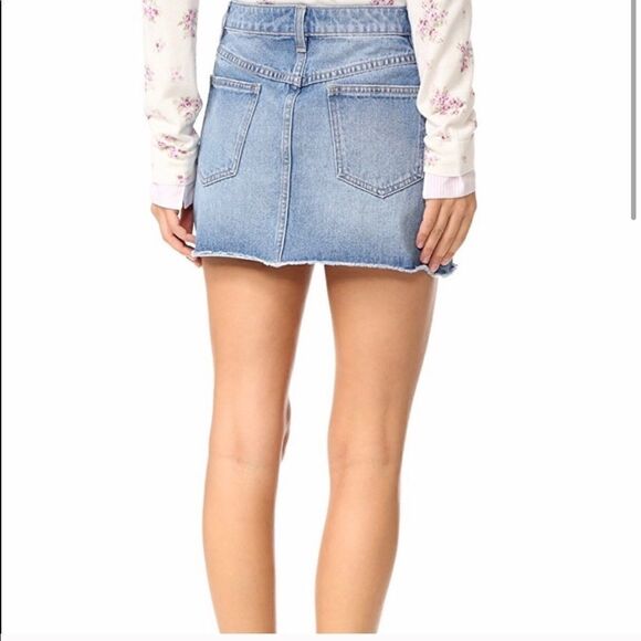 JOIE Denim Hayon Mini Skirt - Picture 2 of 11